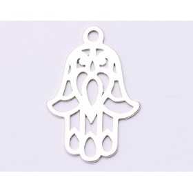 G1957-Charm mana Hamsa argint 925 22MM