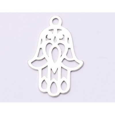 G1957-Charm mana Hamsa argint 925 22MM