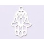 G1957-Charm mana Hamsa argint 925 22MM