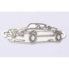 E0646-G-Link argint Masina Clasica 21*8.3mm 0.5grosime 1 buc