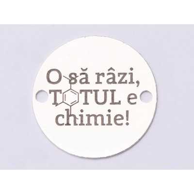 E0795-GS-Link argint 925 Totul e chimie - 1 buc