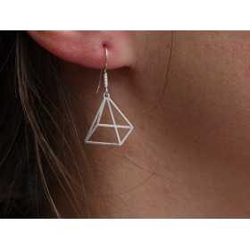 E0821-N-Pandant argint 925 Piramida 17*16MM 0.33- 