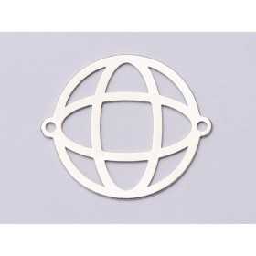 E0823-N-Link argint 925 Sfera 18,6*16MM 0.33- 1 buc