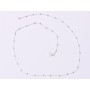 G0939-Lant argint cu bilute 925 45 cm x 1mm-1 buc