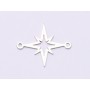 E0848-N-Link argint 925 Steaua nordului 19*15MM 0.5MM