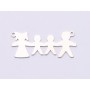 E0856-N-Pandant argint 925 Familie 27x16mm, 0.50mm