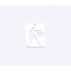 E0874-N-Tag argint 925 20*16mm Balanta 1 buc