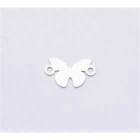 E0891-N-Link Fluture argint 925 15x10mm 0.4mm - 1buc