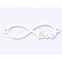 E0897-N-Link din argint 925 infinit Love - 1 buc