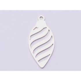 E0899-N-Charm din argint 925 Glob filigrant - 1 buc