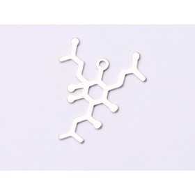 E0925-N-Pandant Formula Chimica Bere 23x19mm 0.60mm