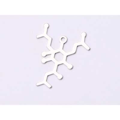 E0925-N-Pandant Formula Chimica Bere 23x19mm 0.60mm