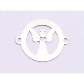 E0932-N-Link argint 925 tip glob cu inger 20x16mm 0.33mm