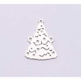 E0941-N-Link argint 925 Bradut 16.5x13mm 0.5mm 1 buc