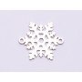 E0945-N-Link Argint 925 Snowflake 16x14mm 0.50mm