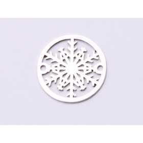 E0946-N-Link Argint 925 Fulg in banut diametru 14mm, 0.50mm