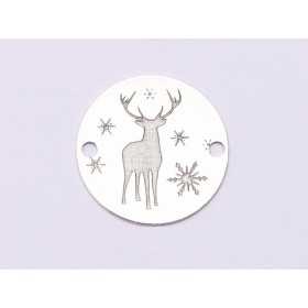 E0962-GS-Link Argint Ren - 1 buc