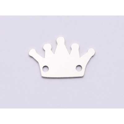 E0970-N-Link argint 925 Coronita 14*9mm 0.5mm-1buc