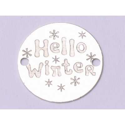 E0971-GS-Link Argint Hello Winter - 1 buc