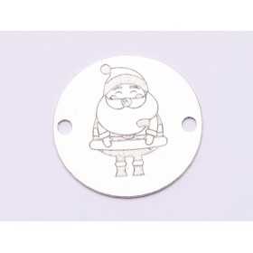 E0981-GS-Link Argint 925 Mos Craciun diametru 16.5mm, 0.33m