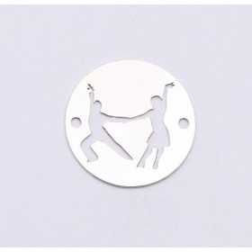 E0985-N-Link siluete dansatori 16.5 mm 0.33 mm-1 buc