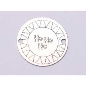 E0995-GS-Link Argint Ho Ho ho 16.5mm 0.33mm