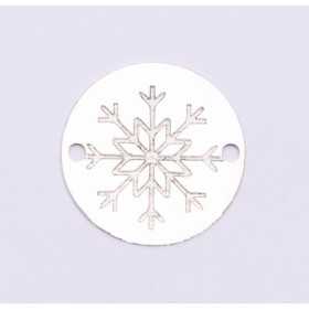 E1020-GS-Link Argint 925 Fulg de nea 16.5mm 0.33- 1 buc