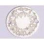 E1033-GS-Link Argint Coronita decorativa 1 buc