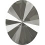 P2710-Swarovski Elements 4122 Dark Grey Unfoiled 14x10,5mm