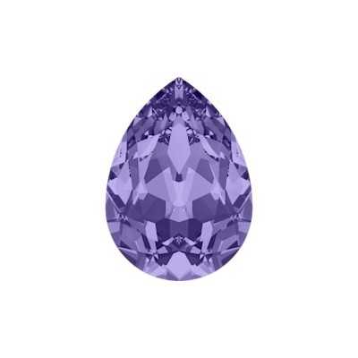 P3420-Swarovski Elements 4320 Tanzanite Foiled 10x7mm 1 buc