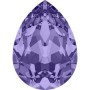 P3420-Swarovski Elements 4320 Tanzanite Foiled 10x7mm 1 buc