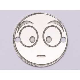 0061-GS-Link Argint 925 Emoji ramas fara cuvinte 16.5mm 0.33 mm 1 buc