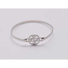 M005 N Bratara fixa din argint 925 Model 1 0.6mm grosime 1buc