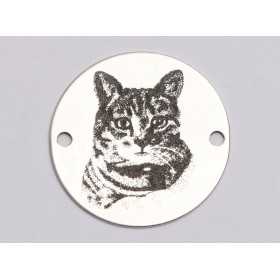 E1123-GS-Link Argint 925 cu pisica model 1 - 1buc