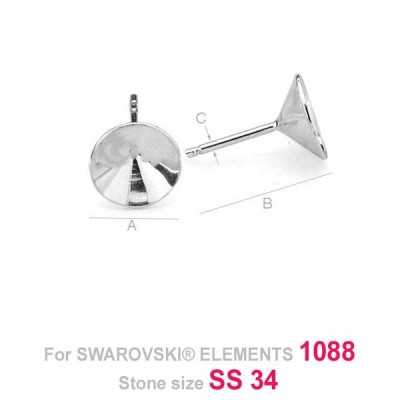 G0243-Tije pentru Swarovski Xirius 1088 SS34