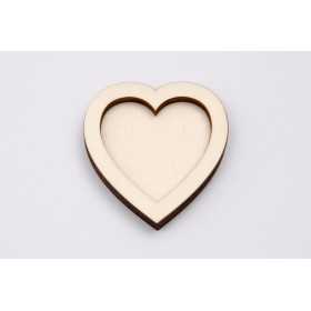 L031-Blank inimi lemn 5cm- set