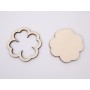 L043-Blank Trifoi lemn 5cm- set