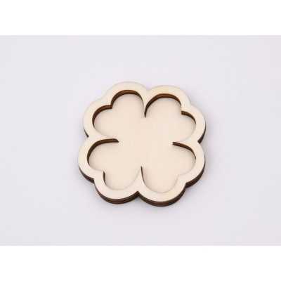 L0043-Blank Trifoi lemn 5cm- set