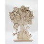 L047-Copac decorativ din lemn pentru Paste 20*15cm - 1 buc