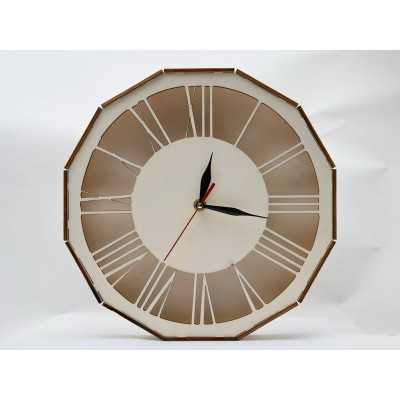 L055-Ceas decorativ din lemn pentru licheni 30x7cm 1 buc