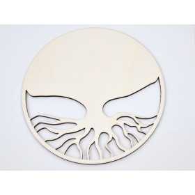 L065-Copacul vietii blank din lemn pentru licheni V2 30cm diametru - 1 buc