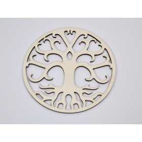 L111-Copacul vietii blank din lemn pentru licheni V8 30cm diametru 