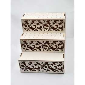 L0113- Stander din lemn 30x30cm 1buc L113- Stander din lemn 30x30cm 1buc