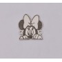 E1159-G- Link argint Minnie Mouse 12x13mm 0,40mm 1 buc