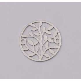 E1172-N-Link din argint model Crenguta 15mm 0.4mm