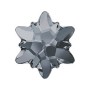 P2060-Swarovski Elements 2753 Crystal Silver Night Foiled 10mm