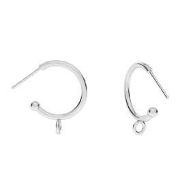 G1378-Veriga argint 925 cu bucla, 16.5x20.5mm -1 buc