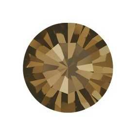 P4037-Cristal Preciosa, MC Chaton Maxima Smoked Topaz SS 34 7mm - 1 buc