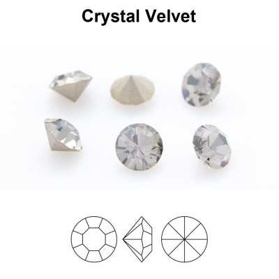 P4129-Cristal Preciosa, MC Chaton Maxima Crystal Velvet SS 34 7mm - 1 buc