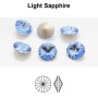 P4174 Cristal Preciosa, MC Rivoli Maxima Light Sapphire SS 39 8mm - 1 buc